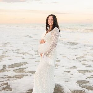 House of Harlow 1960 White Maxi Dress